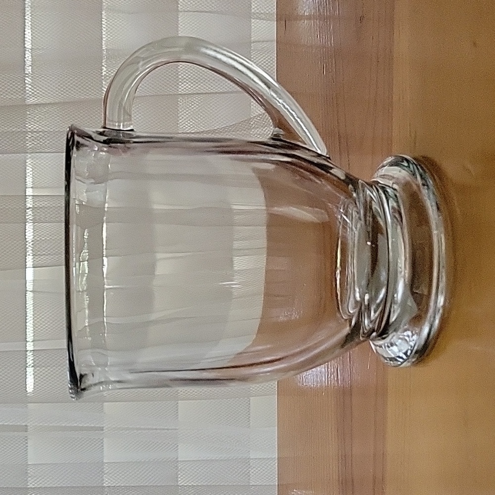 Perfect for Hot Cocoa & Hot Cider! Anchor Hocking Cafe 16 oz Glass Mug Set of 2